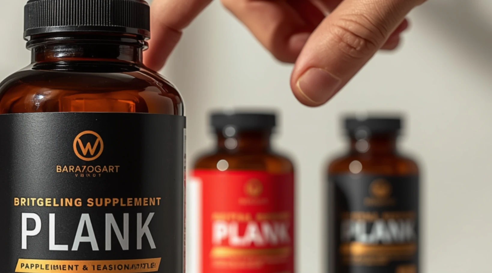 Viacero doplnkov výživy pripravených na porovnanie